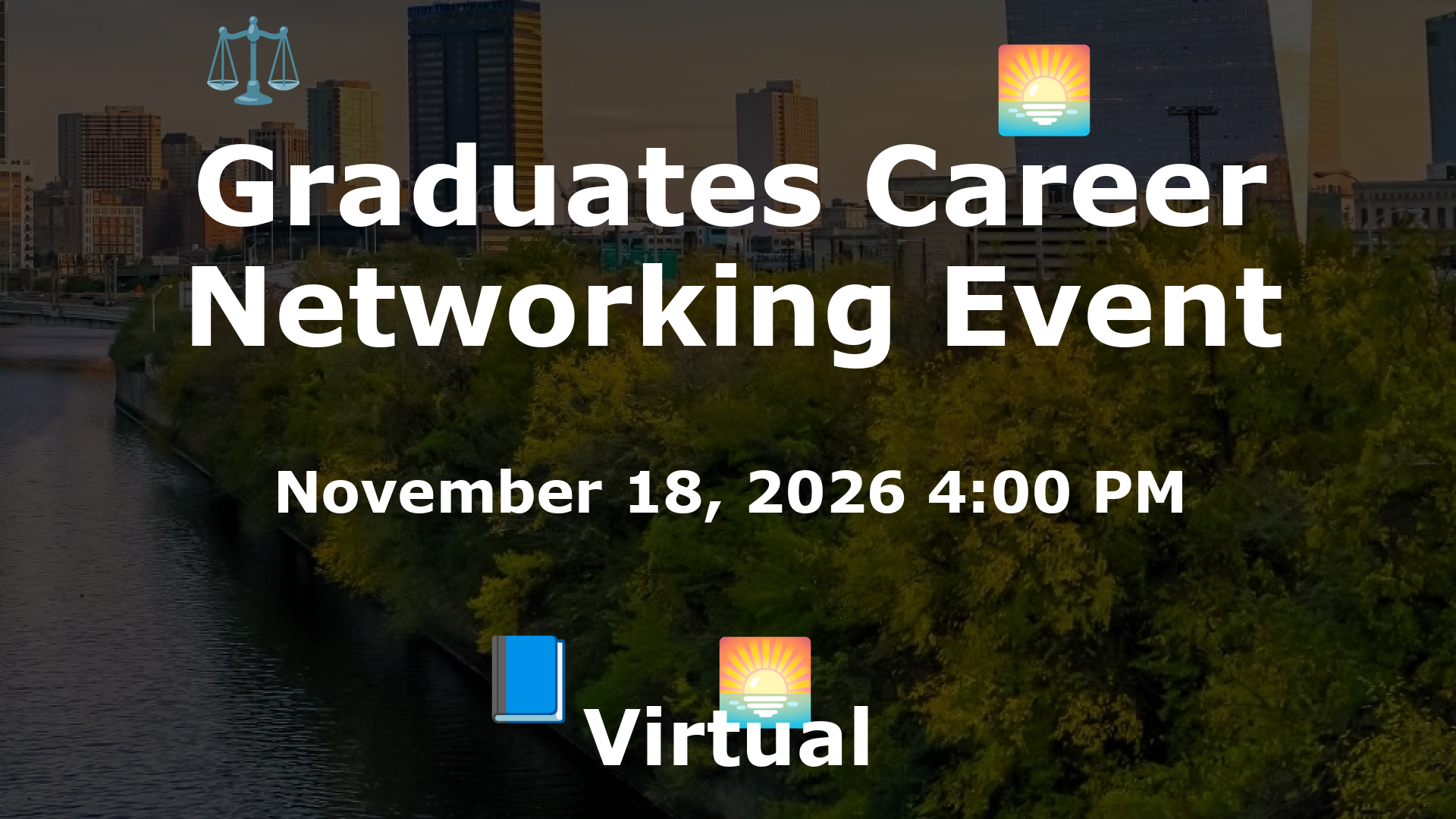 Graduates Career Networking Event event image